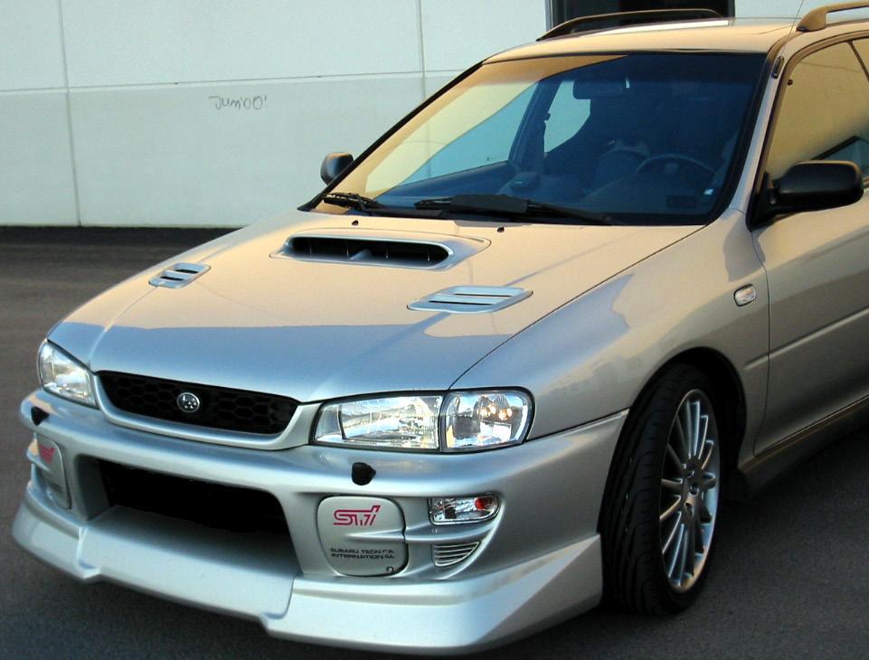 Спойлер subaru impreza gf