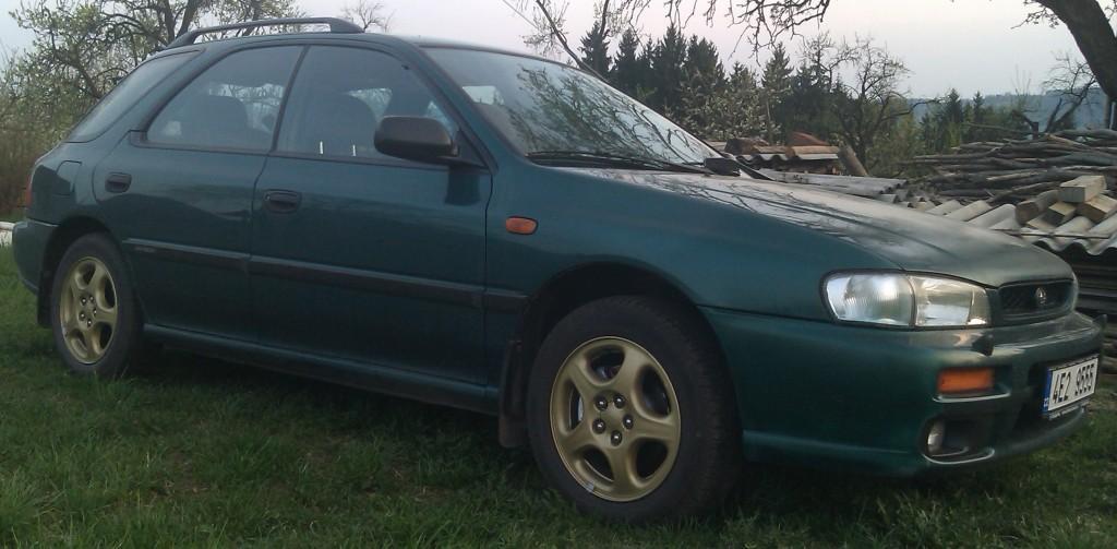 Спойлер subaru impreza gf