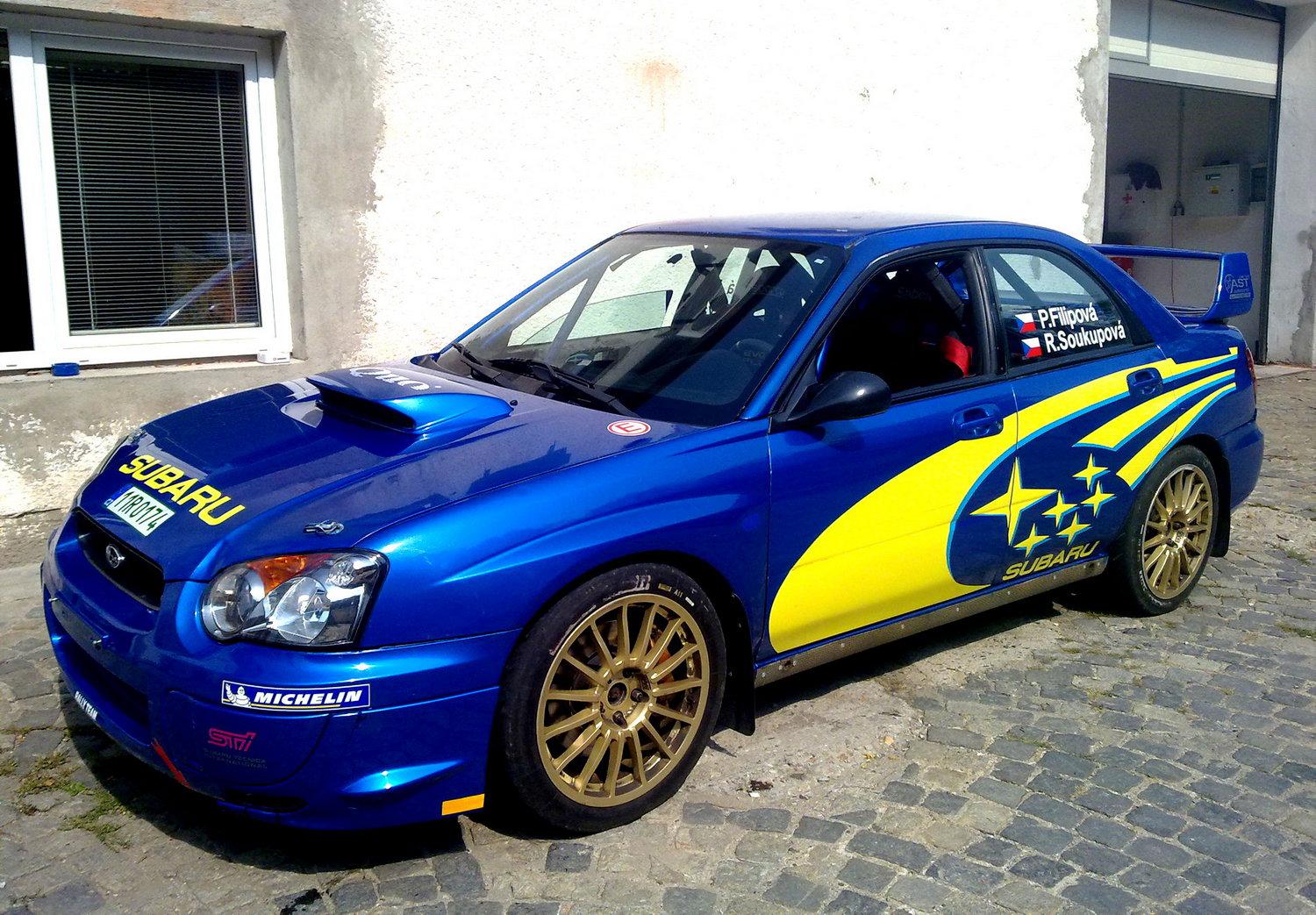 Спойлер subaru impreza gf