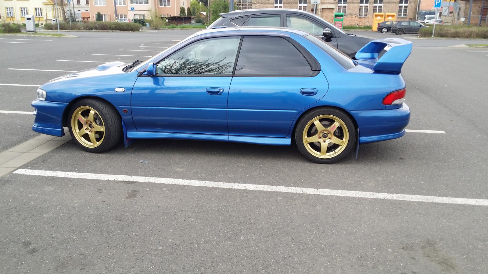 Спойлер subaru impreza gf