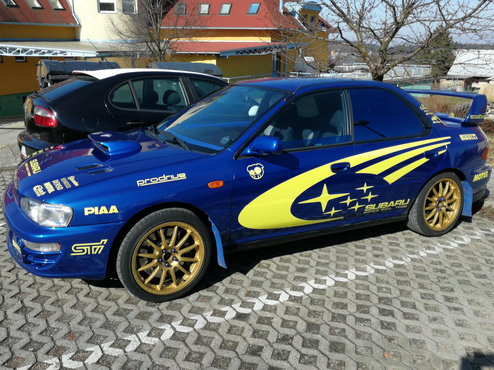 Спойлер subaru impreza gf