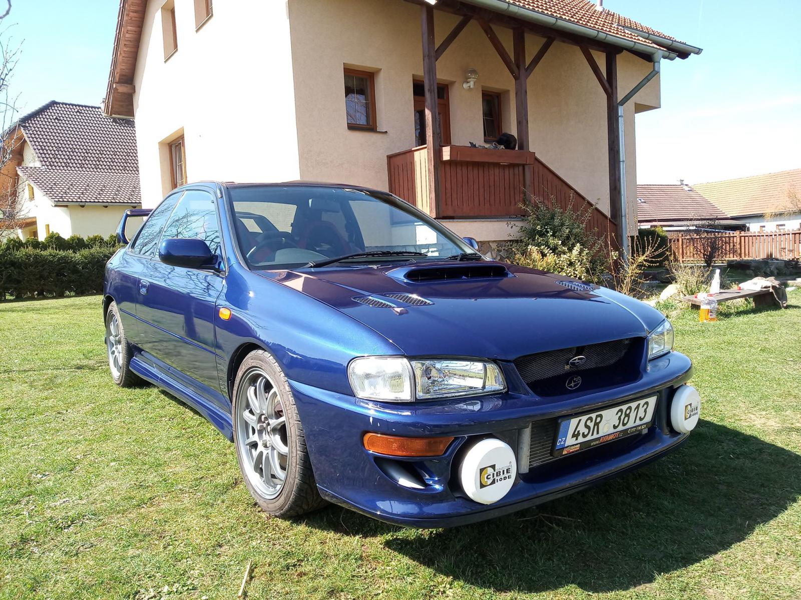 Спойлер subaru impreza gf