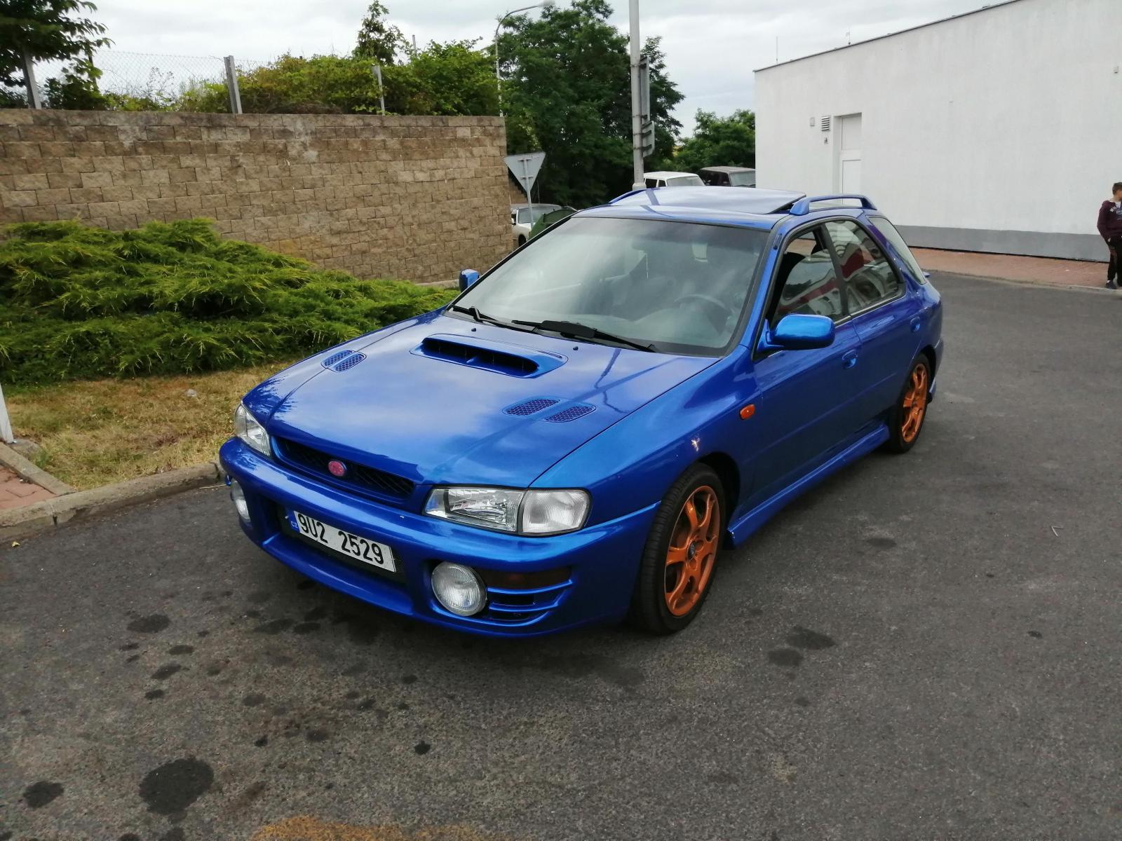 Спойлер subaru impreza gf