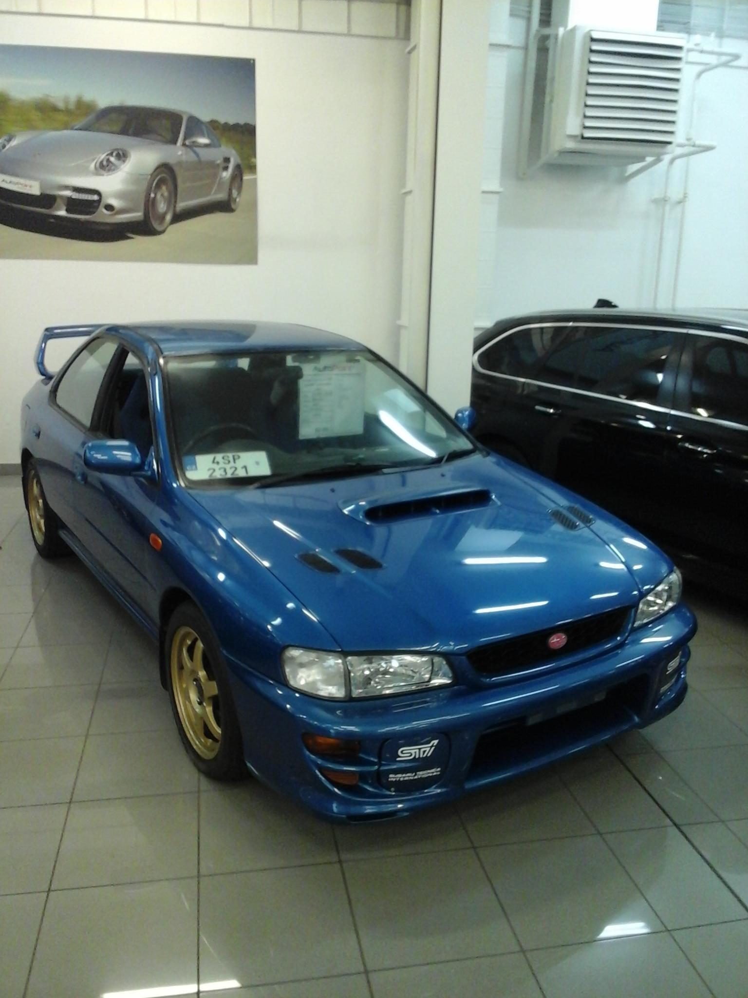 Спойлер subaru impreza gf